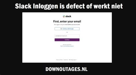 slack inloggen.